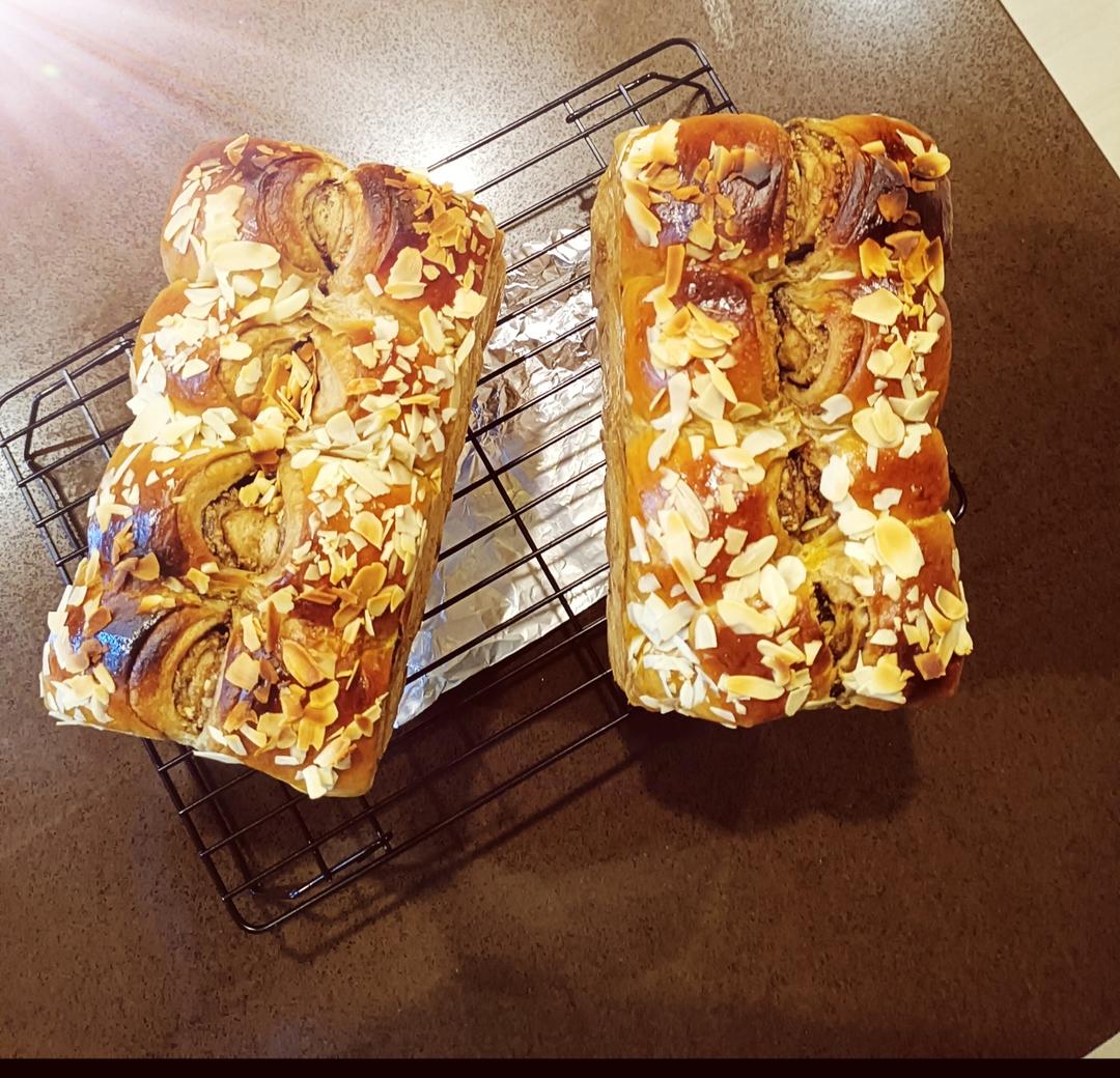 红糖核桃吐司🍞｜养生又美味｜趁热吃超级香❗️