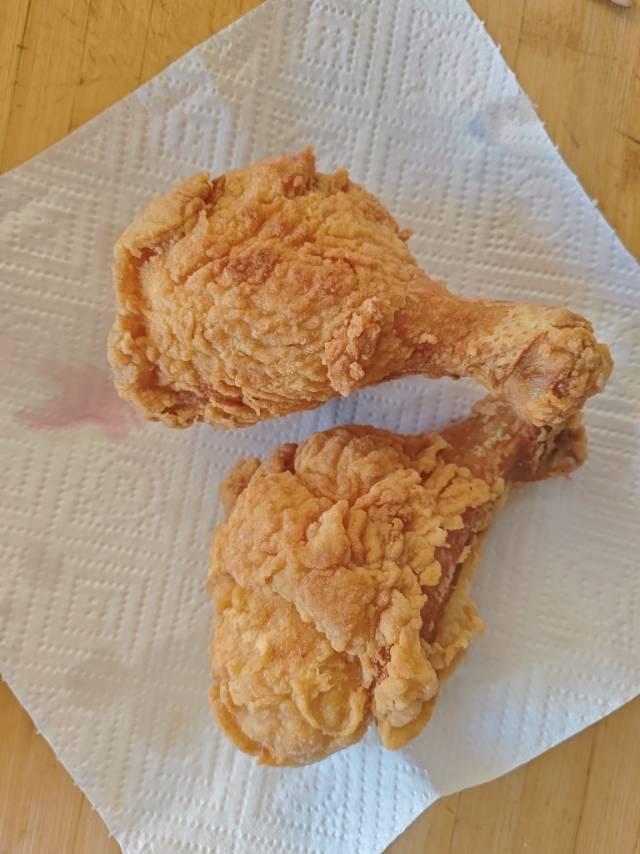 不用炸鸡粉也可以炸出酥脆炸鸡腿