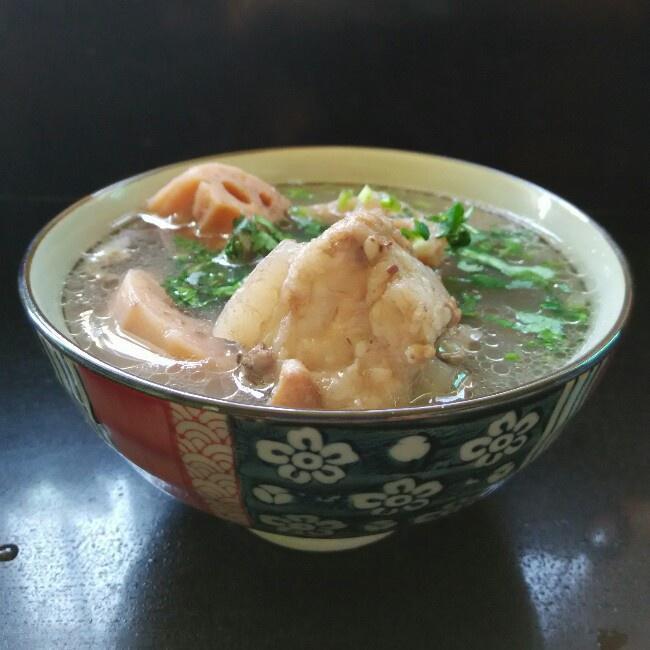 高压锅版莲藕排骨汤