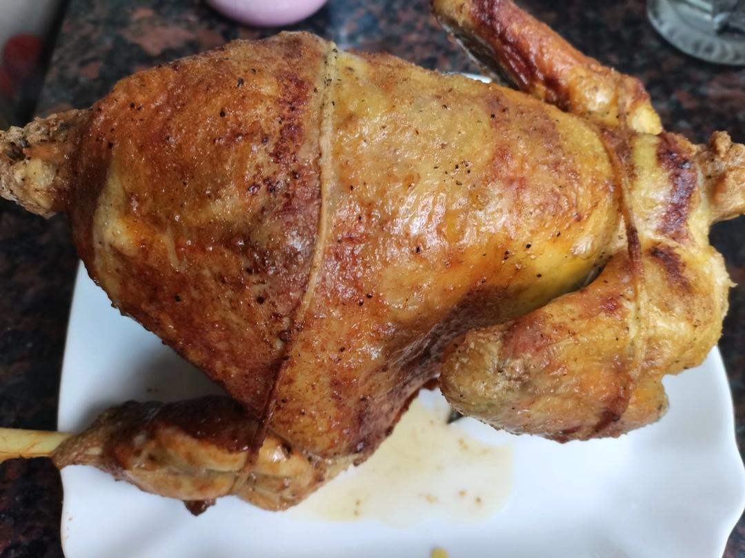 脆皮烤鸡