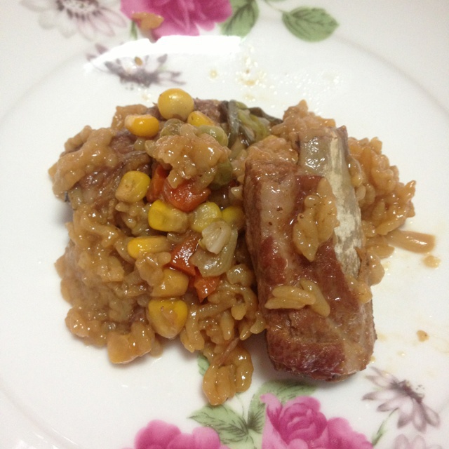 排骨焖饭