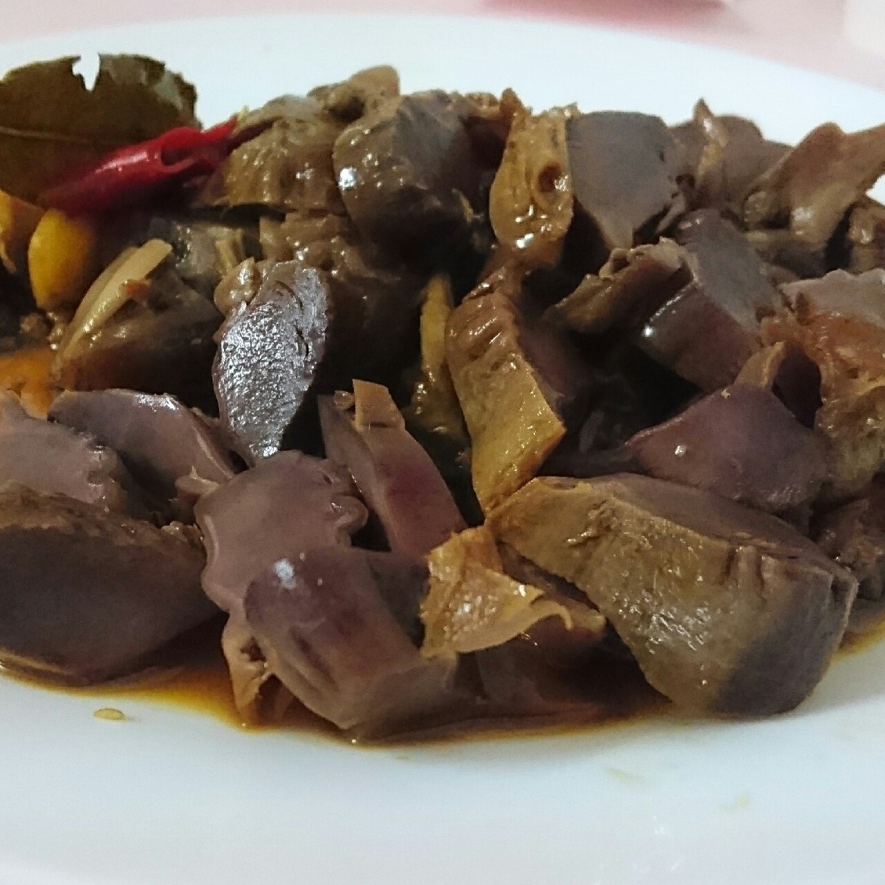 香辣卤鸭胗
