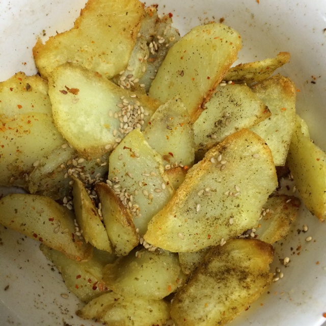 炕土豆（中式hash brown）