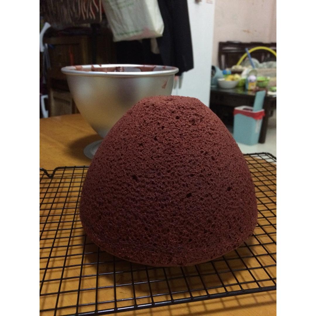 暖心红丝绒蛋糕［6寸绵软戚风版 ］