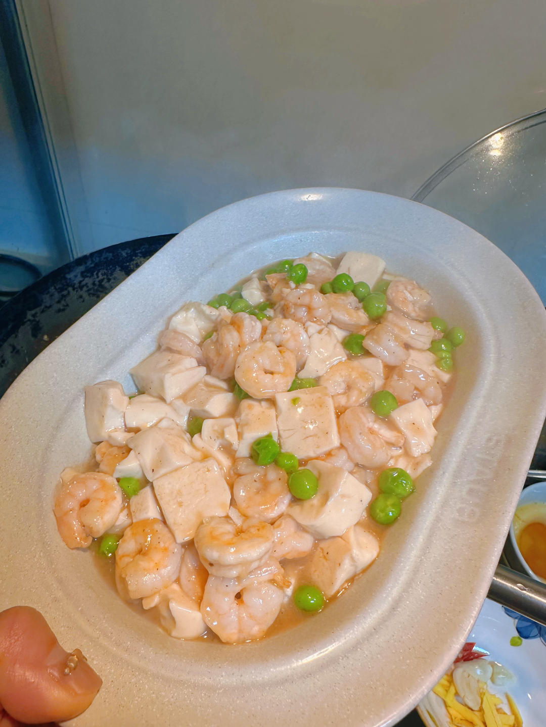 虾仁豆腐
