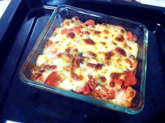 蕃茄肉酱奶酪焗饭