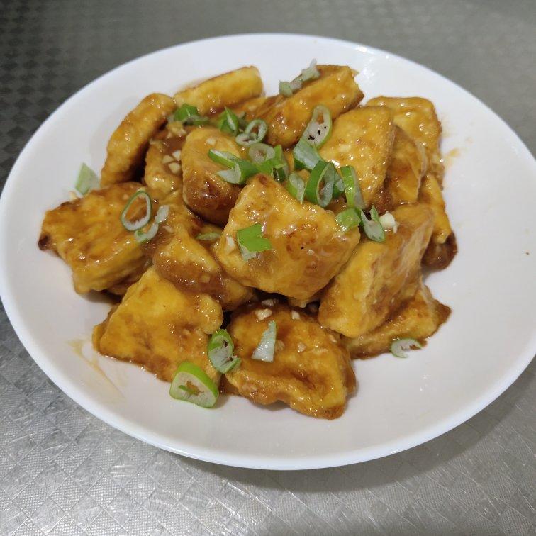 无敌好吃的香煎豆腐