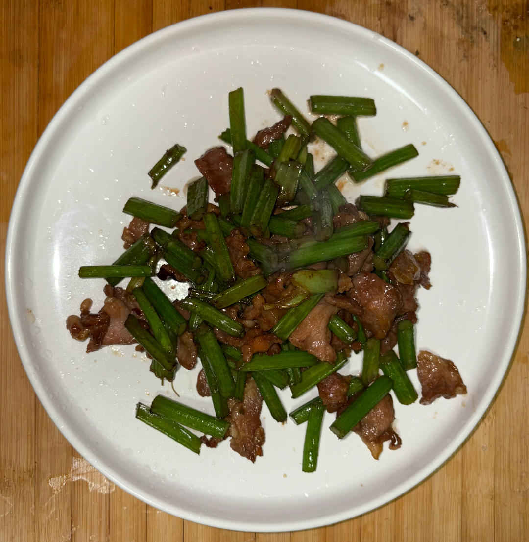 芹菜炒肉丝