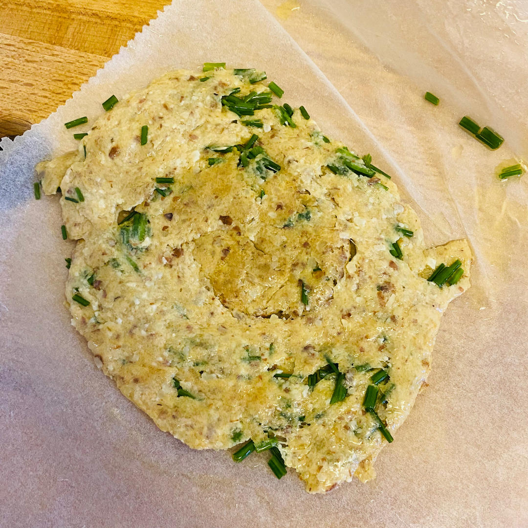 低碳生酮葱油饼