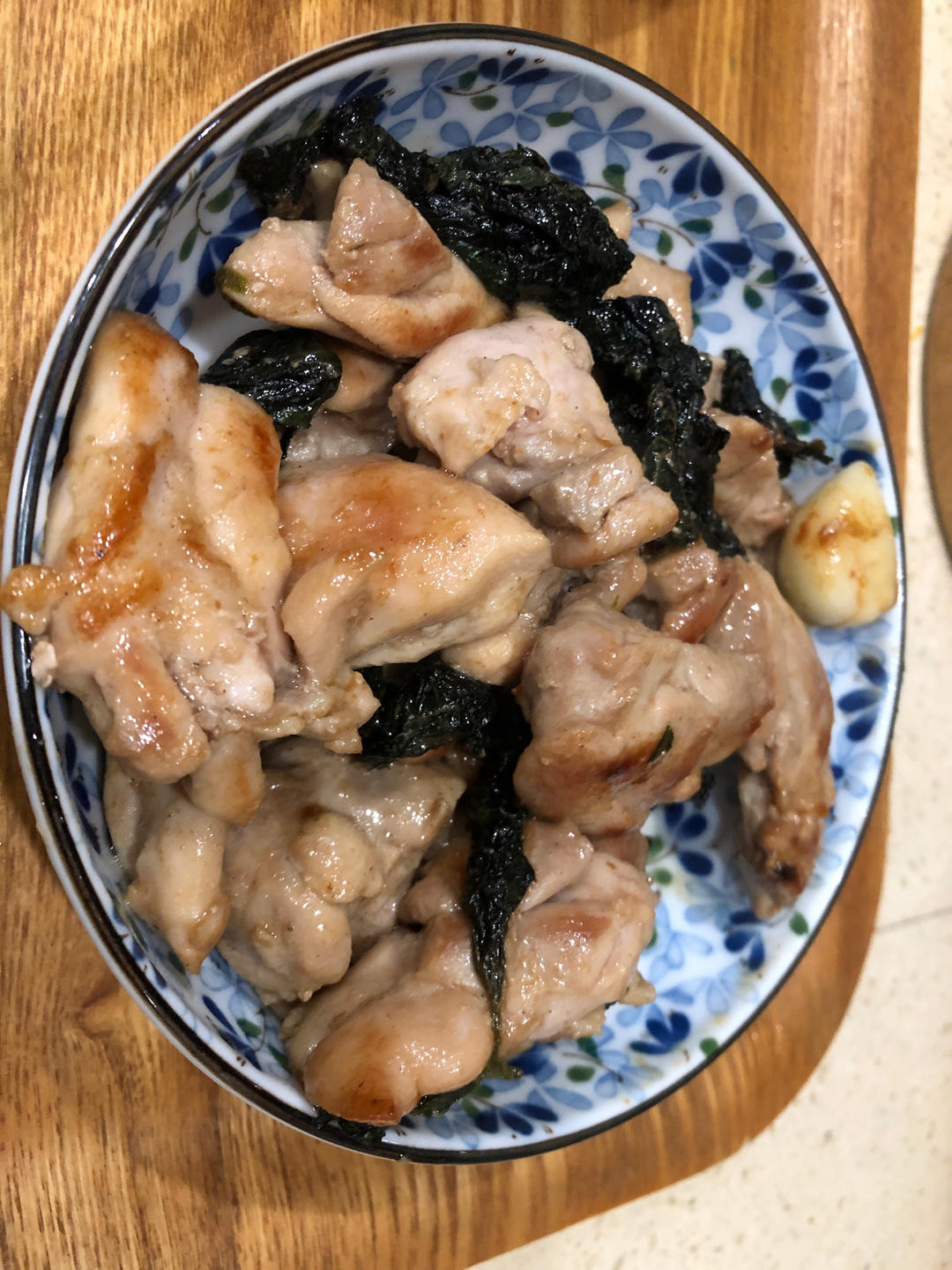 紫苏盐煎鸡（可空气炸）