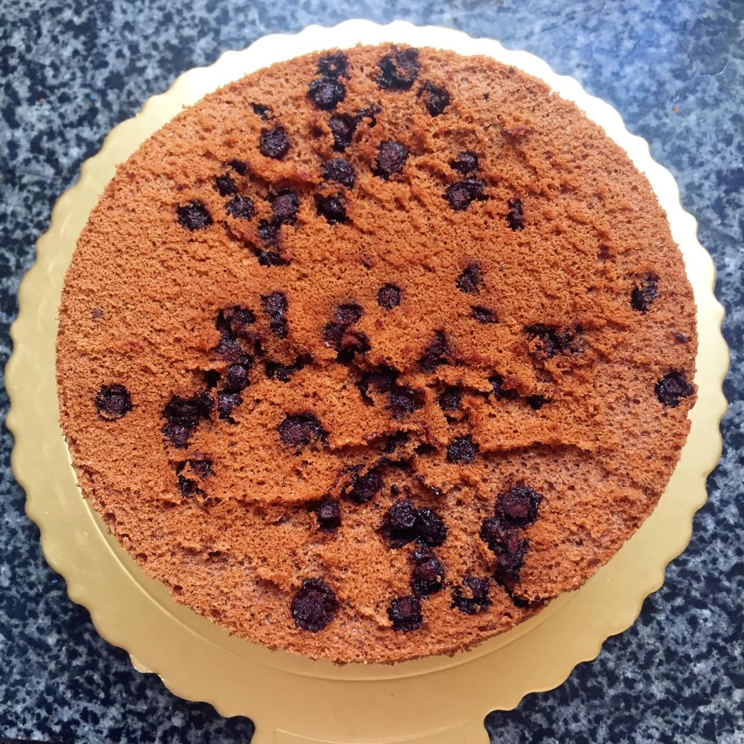 巧克力粒酸奶戚风