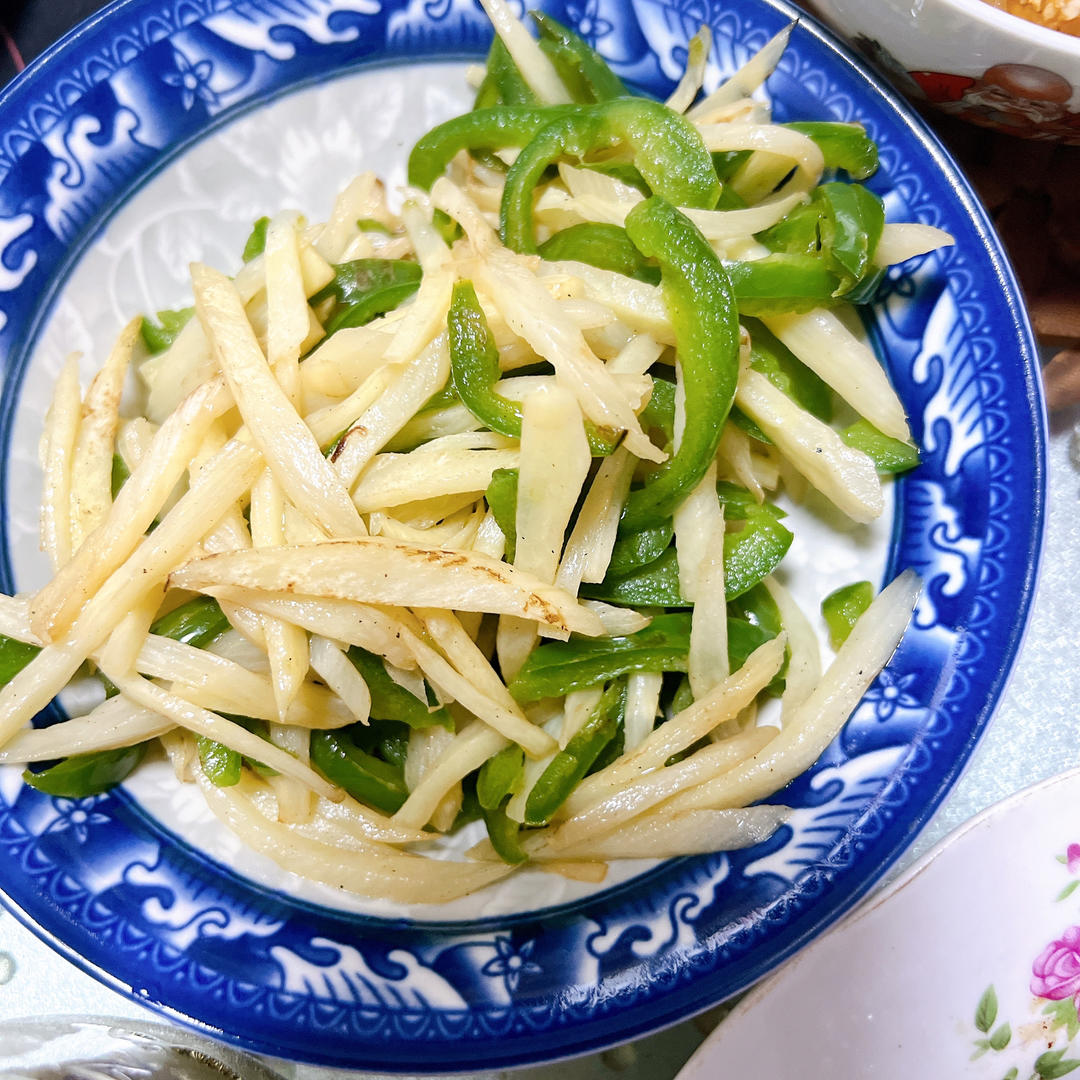 素炒茭白