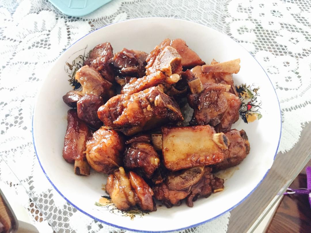 懒人版糖醋排骨