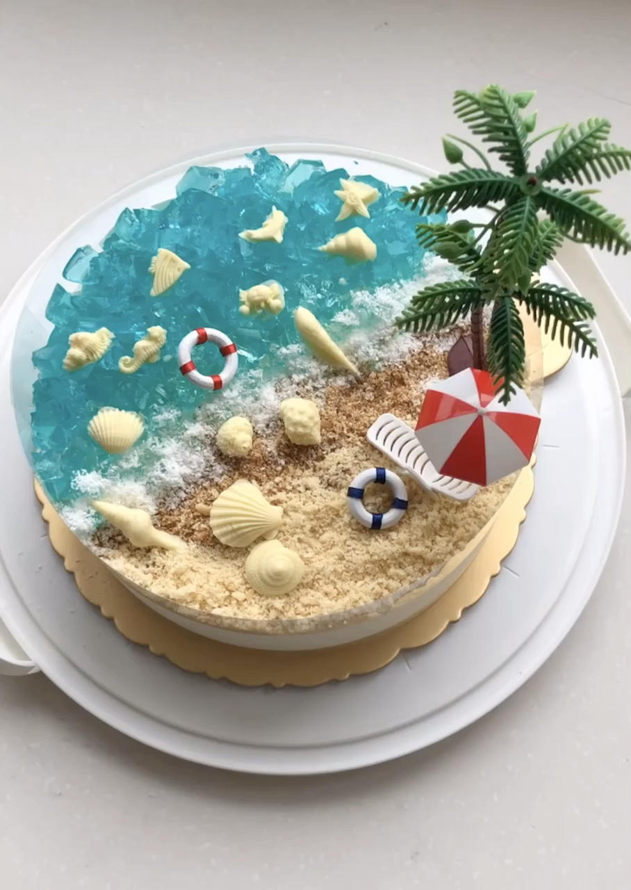 海洋酸奶慕斯蛋糕