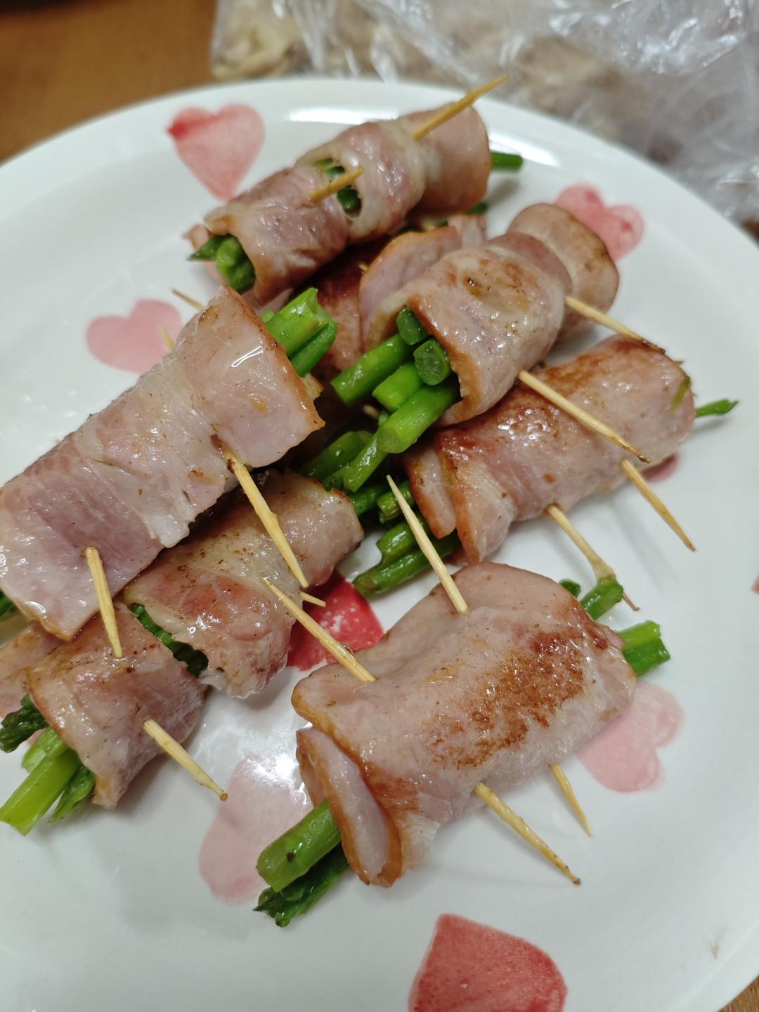 香煎培根芦笋