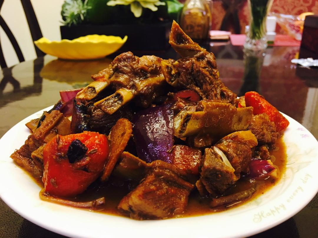 孜然羊排的做法