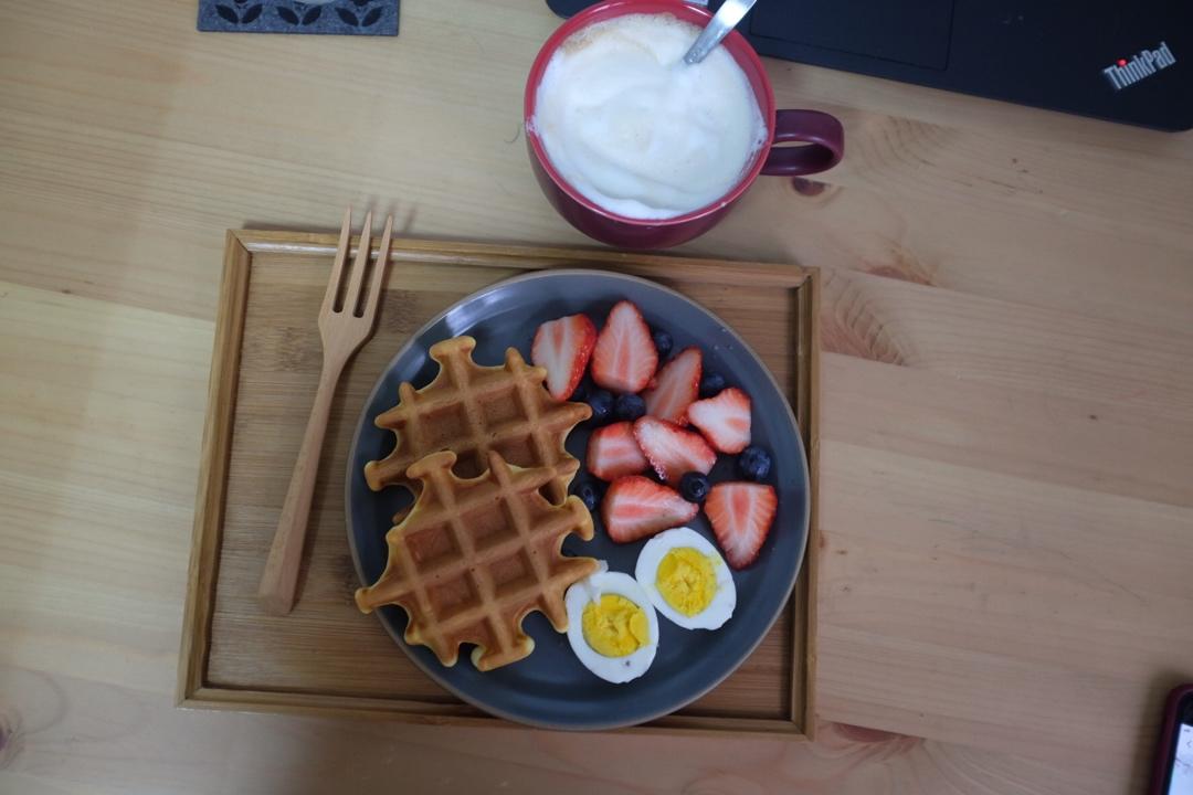 经典格子华夫饼 Belgian Waffle