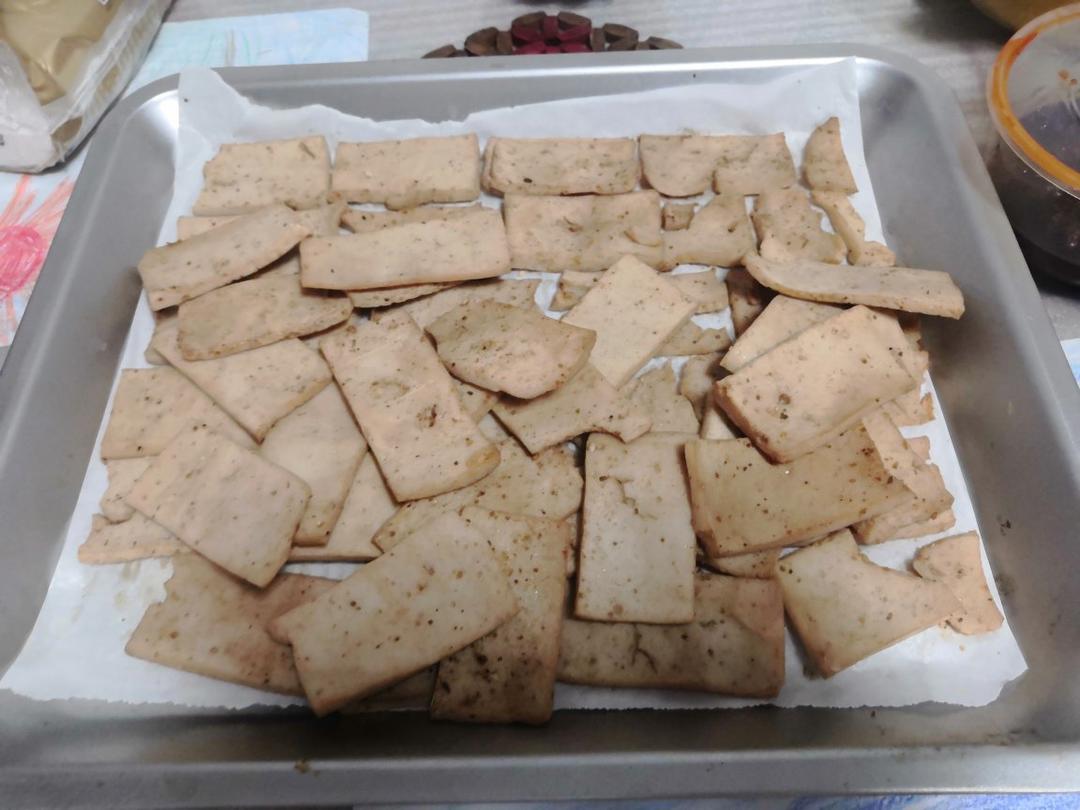 烤箱烤千页豆腐