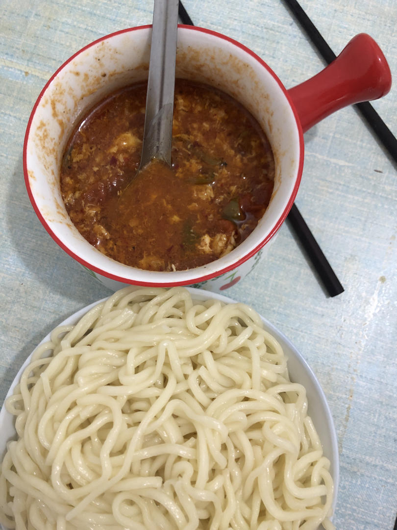 杨凌蘸水面裤带面