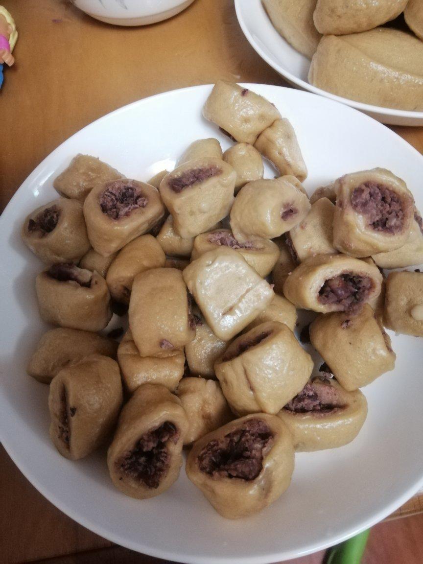 有着面包口感的红糖馒头（一次发酵）