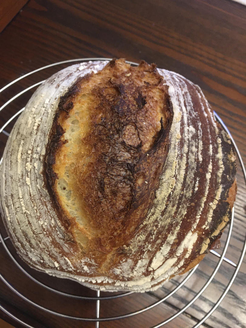 北鼎铸铁锅食谱｜外焦里嫩的原味欧包