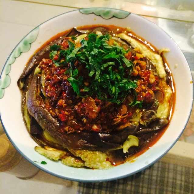 鱼香蒸茄子