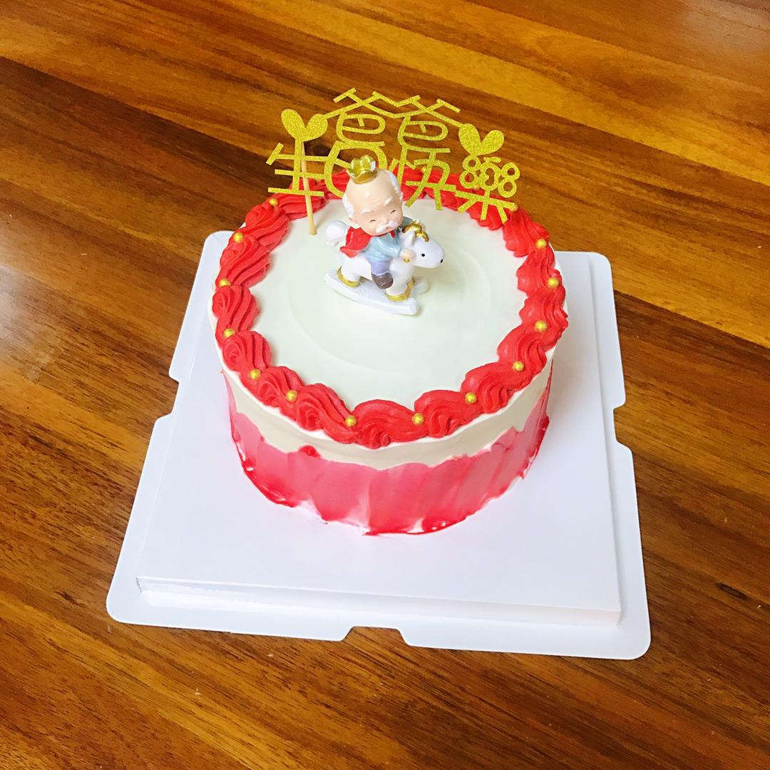 中国风祝寿蛋糕