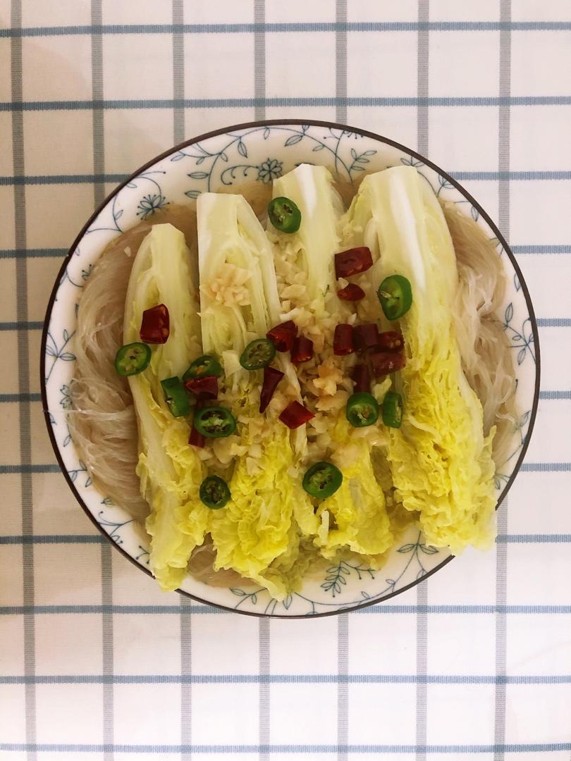 蒜蓉粉丝蒸娃娃菜