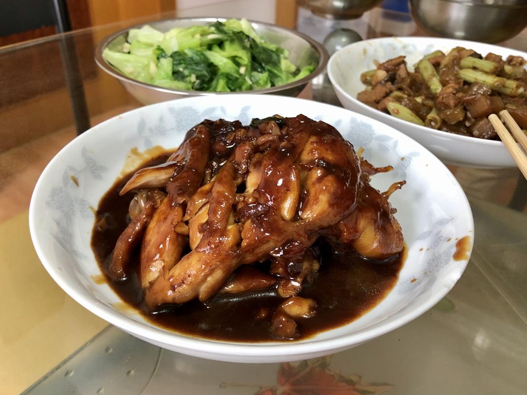 电饭煲|好吃舔手的蜜汁鸡腿