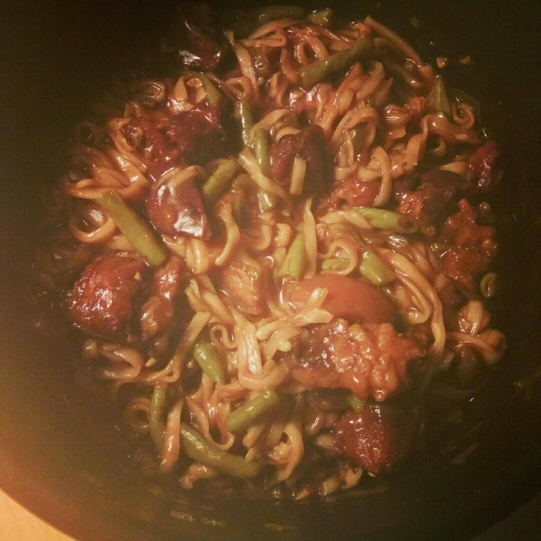豆角焖面