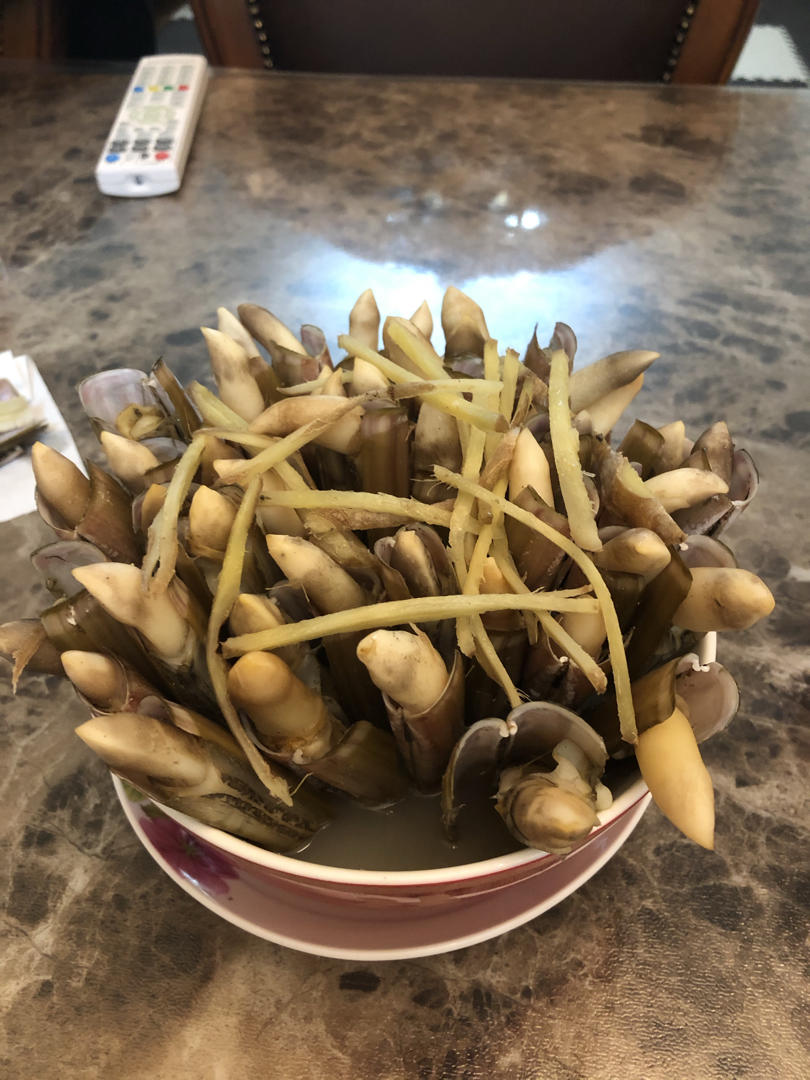 原汁原味的插蛏（蛏子）