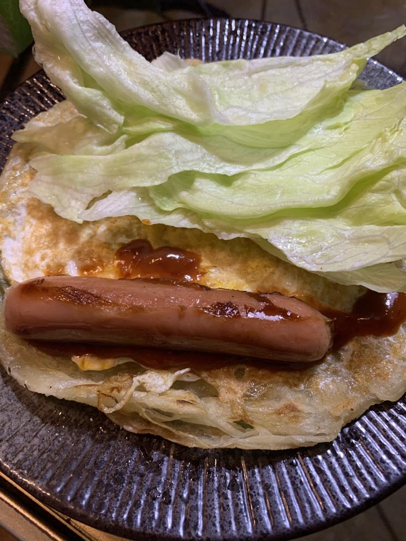 三分钟就可以做好孩子的早餐（手抓饼）