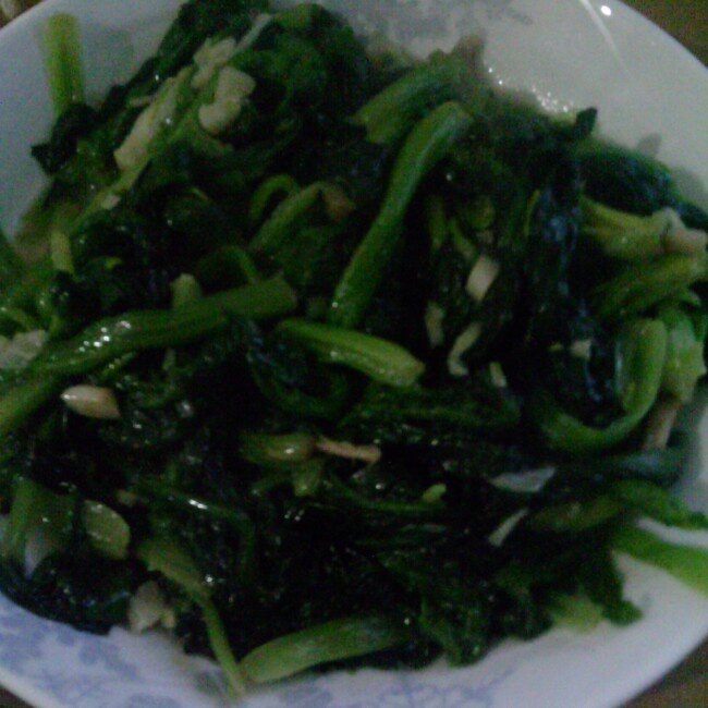 蒜末菠菜
