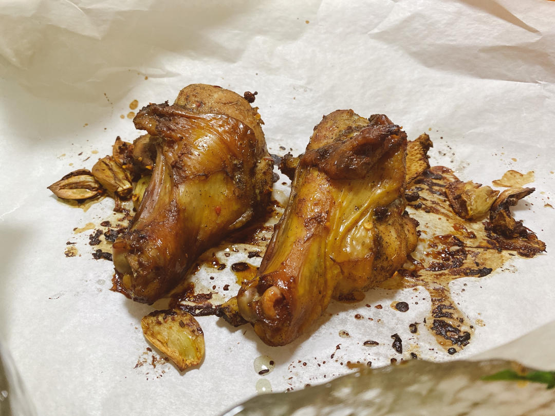 脆皮烤鸡腿