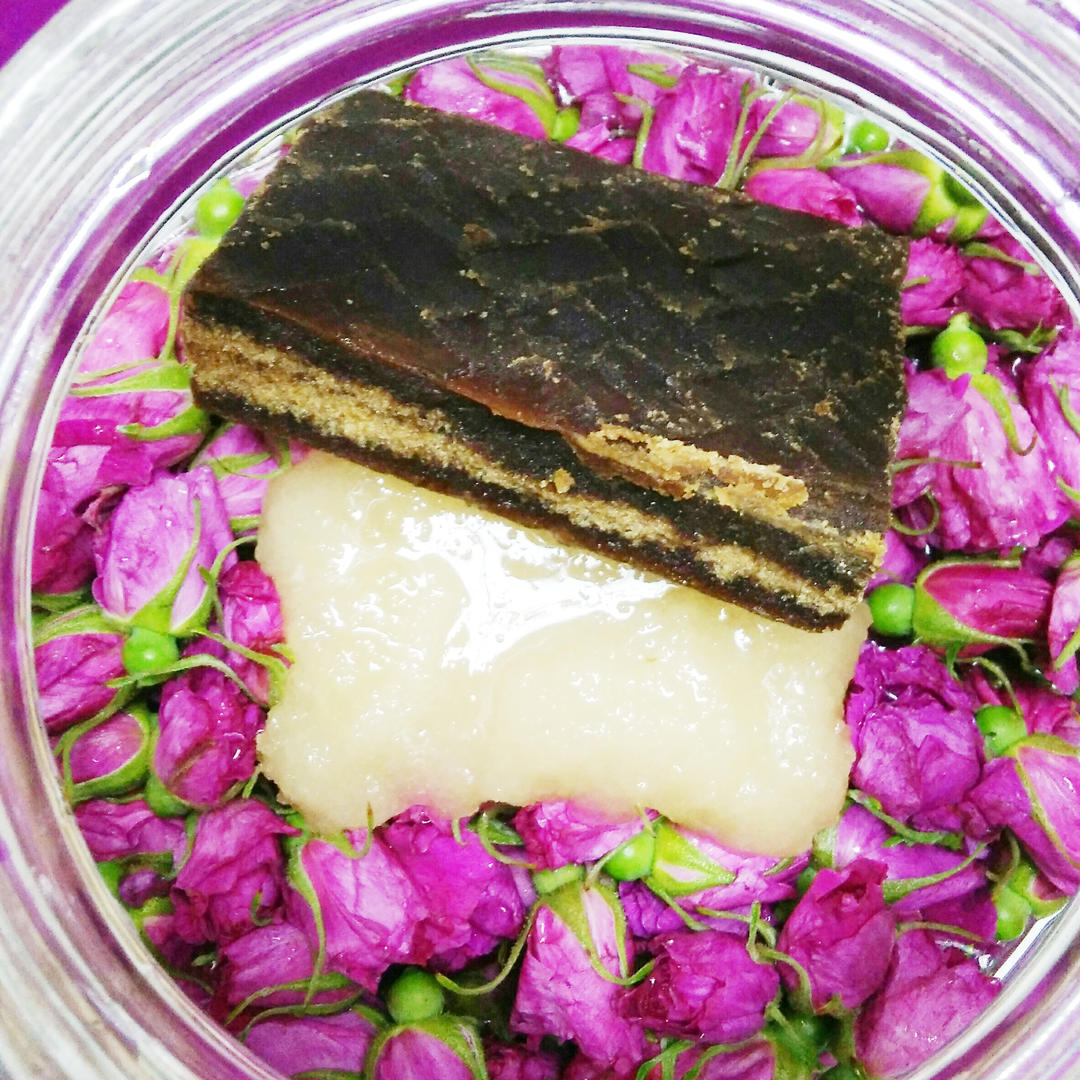 普通玫瑰酵素的做法（用平阴玫瑰鲜花）