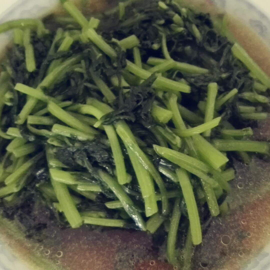 清炒茼蒿