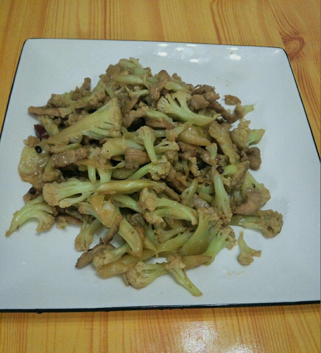 不用干锅的花菜(不舔碗算我输)