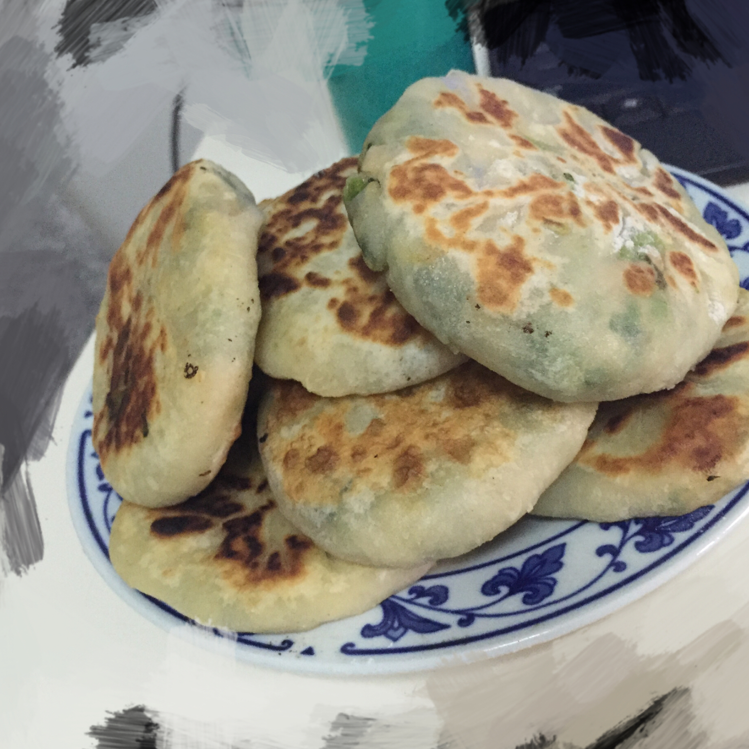 猪肉小白菜馅饼