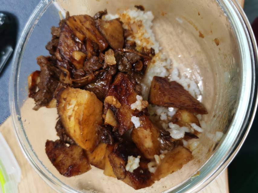 牛肉焖土豆，超下饭