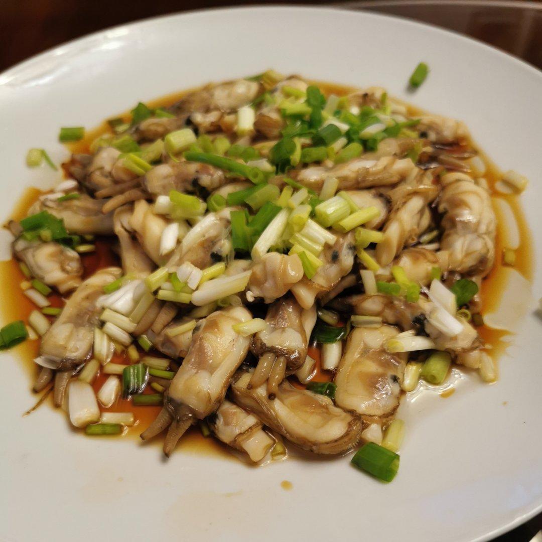 葱油蛏子