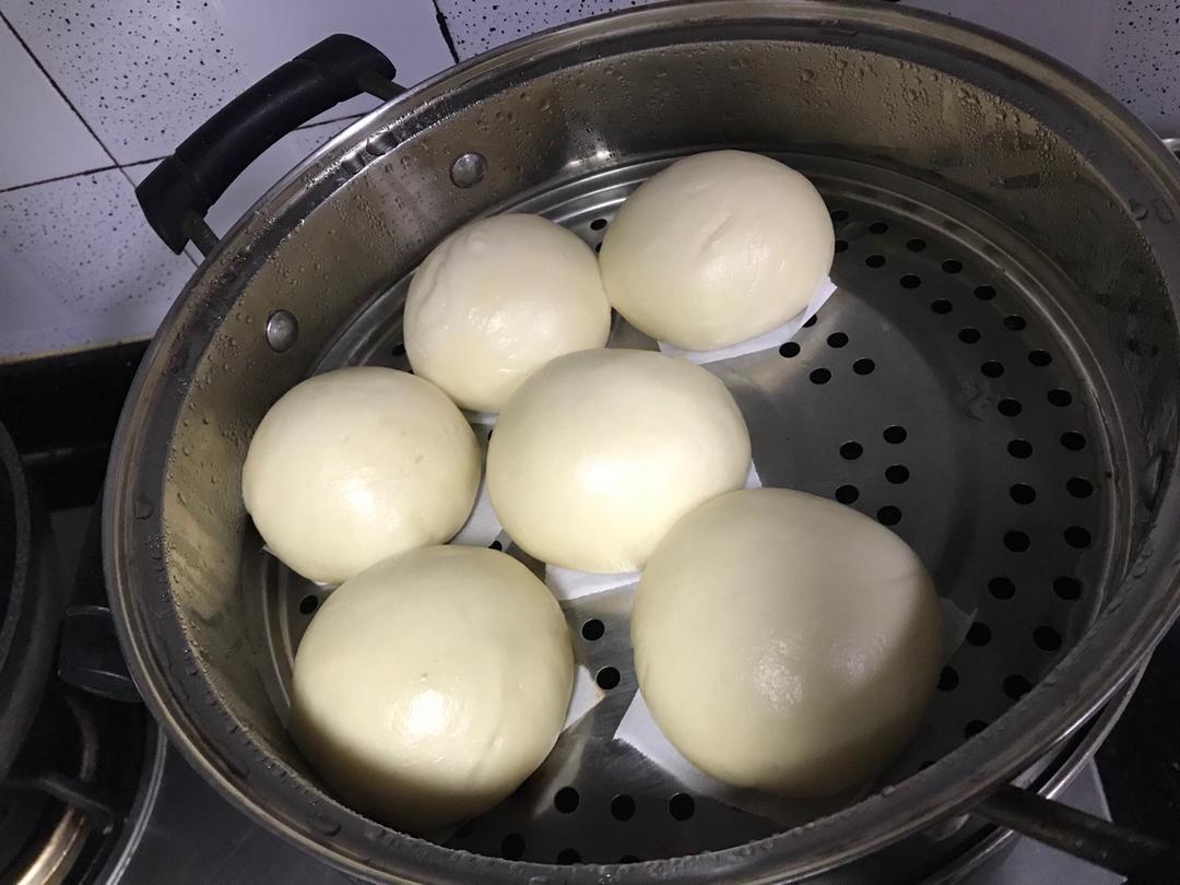 纯手工奶香馒头【无泡打粉，无添加】