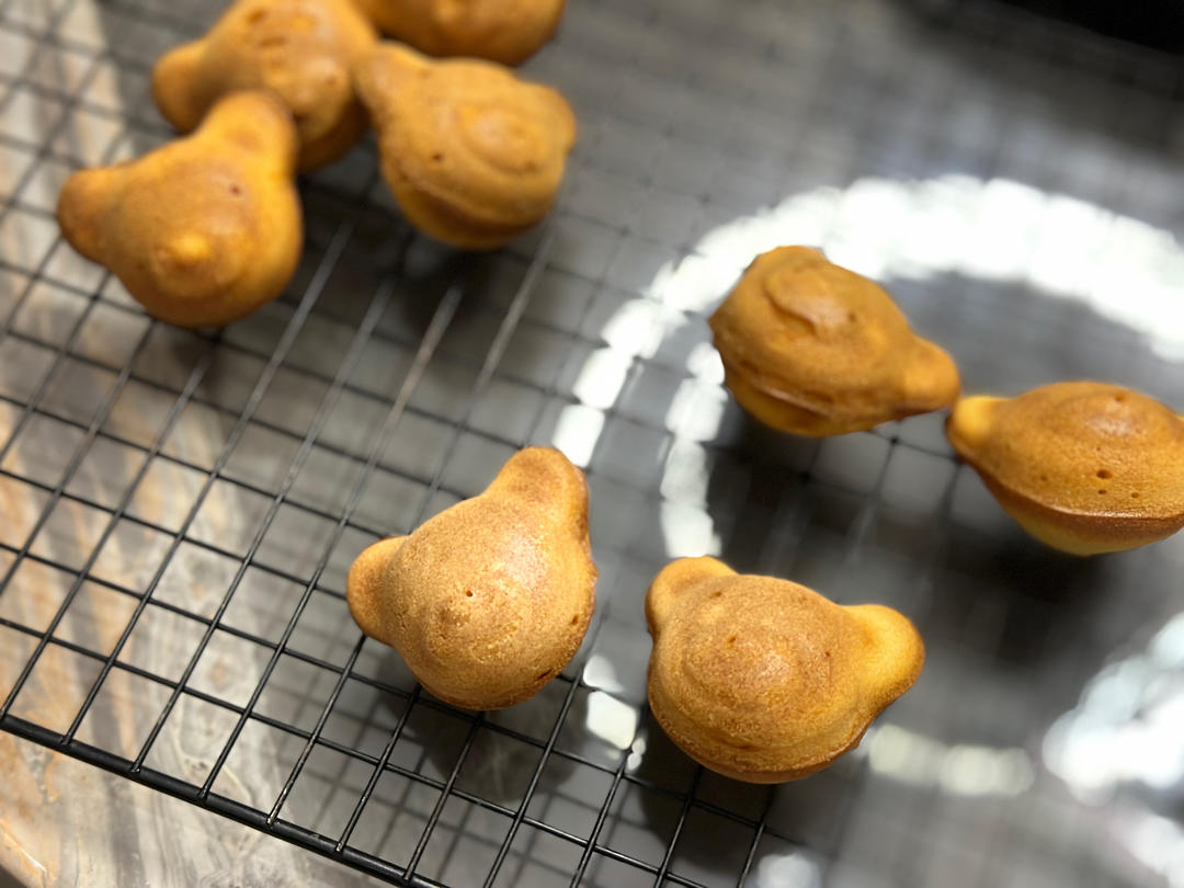 原味玛德琳 小熊模具