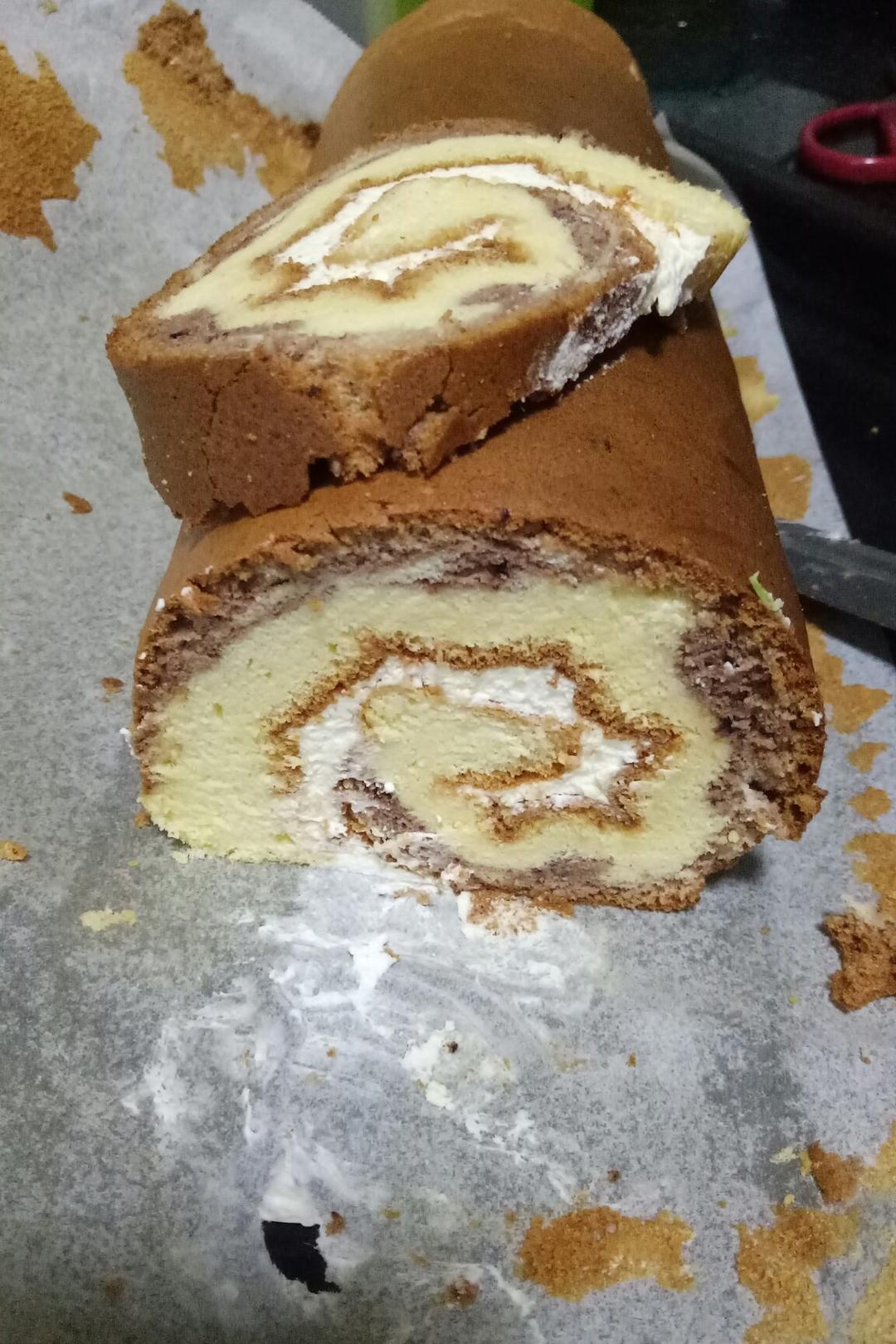 原味蛋糕卷
