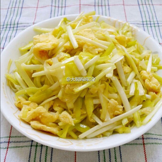 韭黄炒蛋