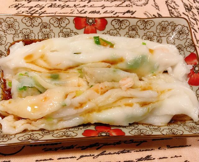 虾仁肠粉的做法