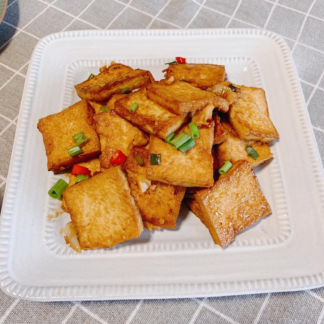 巨好吃的❗️香煎豆腐