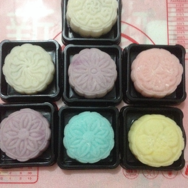 冰皮粉版冰皮月饼