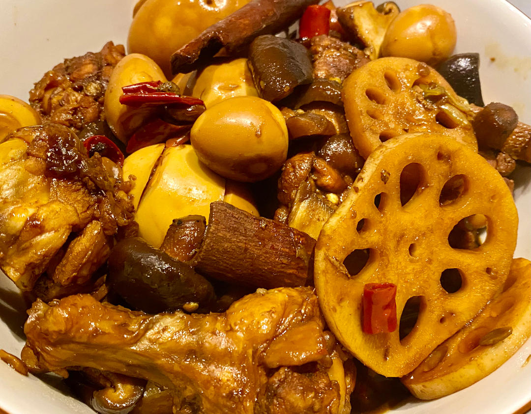 爆好吃的卤鸡腿 卤蛋❗电饭煲 炒锅都可以做~