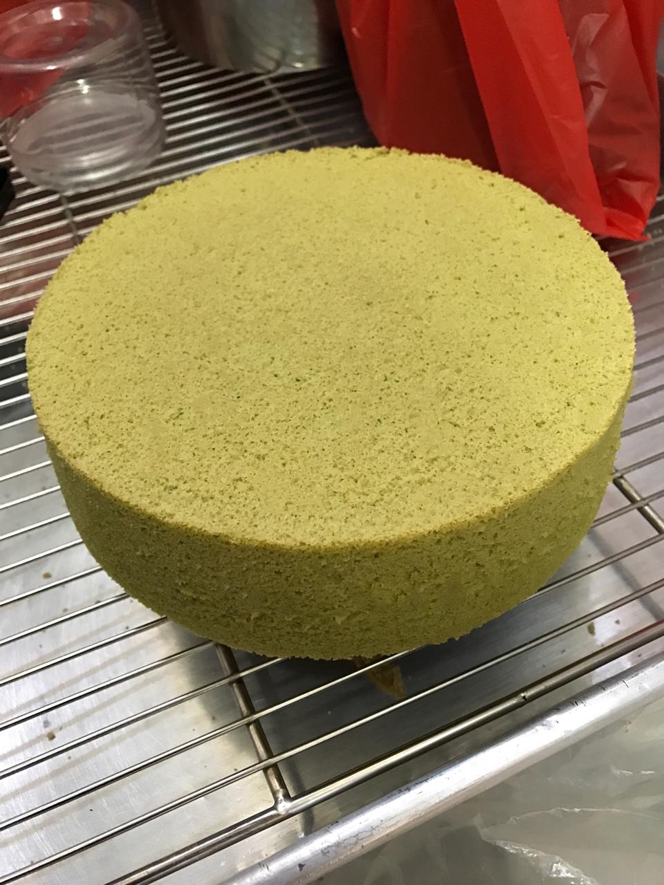抹茶戚风蛋糕