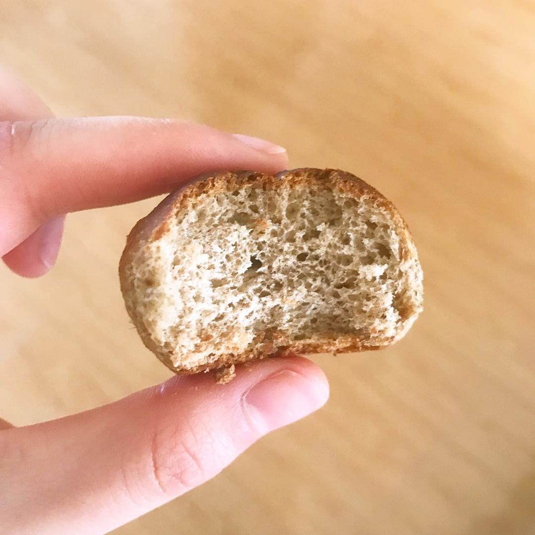 黑全麦版/低卡碱水小丸子面包/减肥小零食